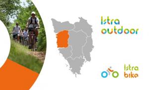 Bike map for cyclists and families - Poreč region